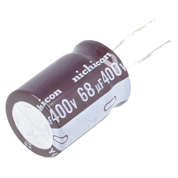 Condensador electrolitico radial 68/400 68uf 400V