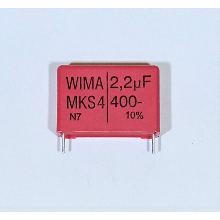 Condensador MKP polipropileno 2.2uF 100Vdc