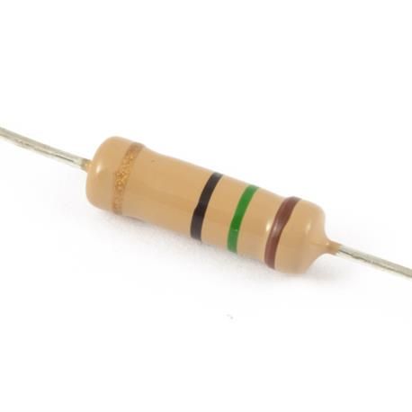 Resistencia carbon 15 Oh. 2 W. 5%