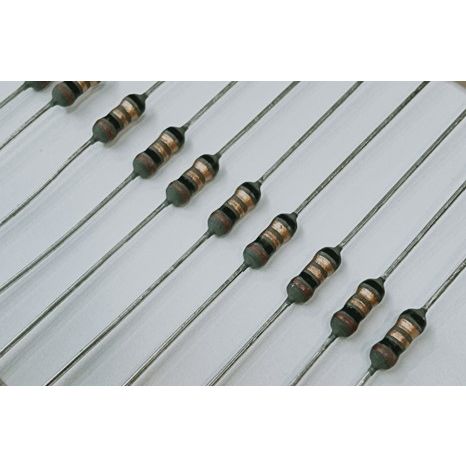 Resistencia fusible 0.1 Oh. 1/4W 5%